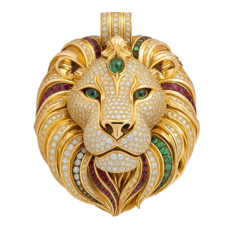 Diamond in yellow gold